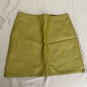 Small Leather Skirt